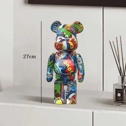 Graffiti Bear Statue