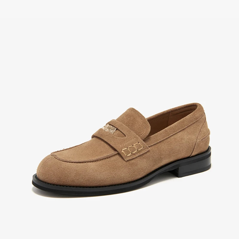 Beautoday Suede Penny Loafers