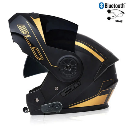 BLD Bluetooth-Ready Flip-Up Helmet