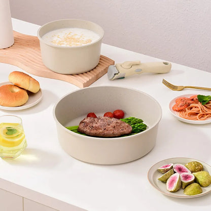 Non-stick Detachable Stone Pot Set