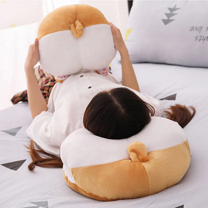 Smooth Texture Corgi Pillow