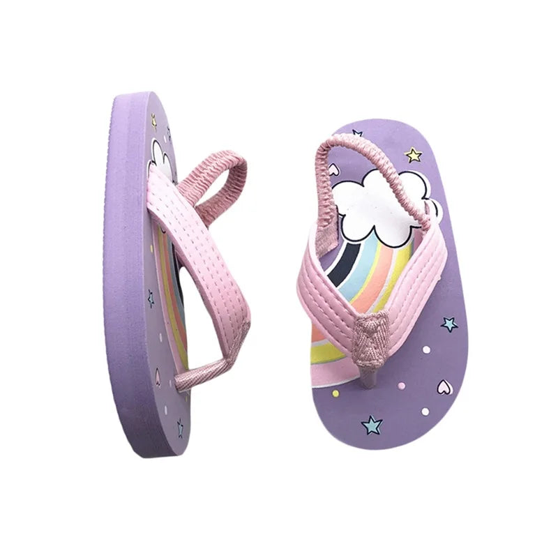 Back-Strap Flip Flop Sandals