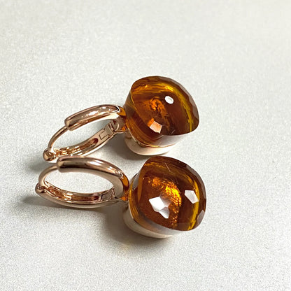 Square Crystal Earrings