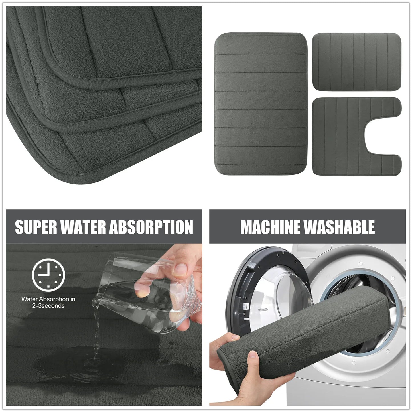 Memory Foam Bath Mat