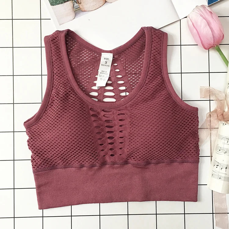 Fitness T-shirts Workout Sports Bra