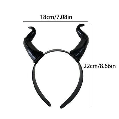 Detachable Devil Horns Headpiece