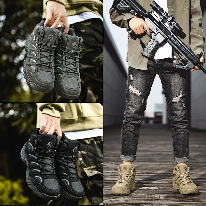 Lightweight Breathable Desert Boots