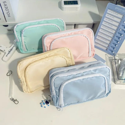 Large Capacity Zipper Pencil Case