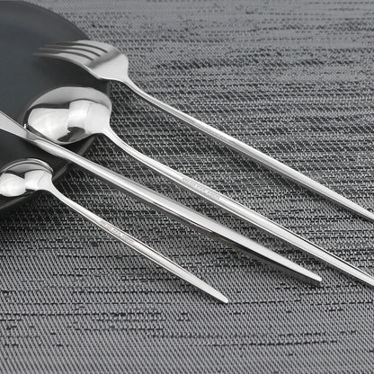 Metal Western Solid Cutlery Set
