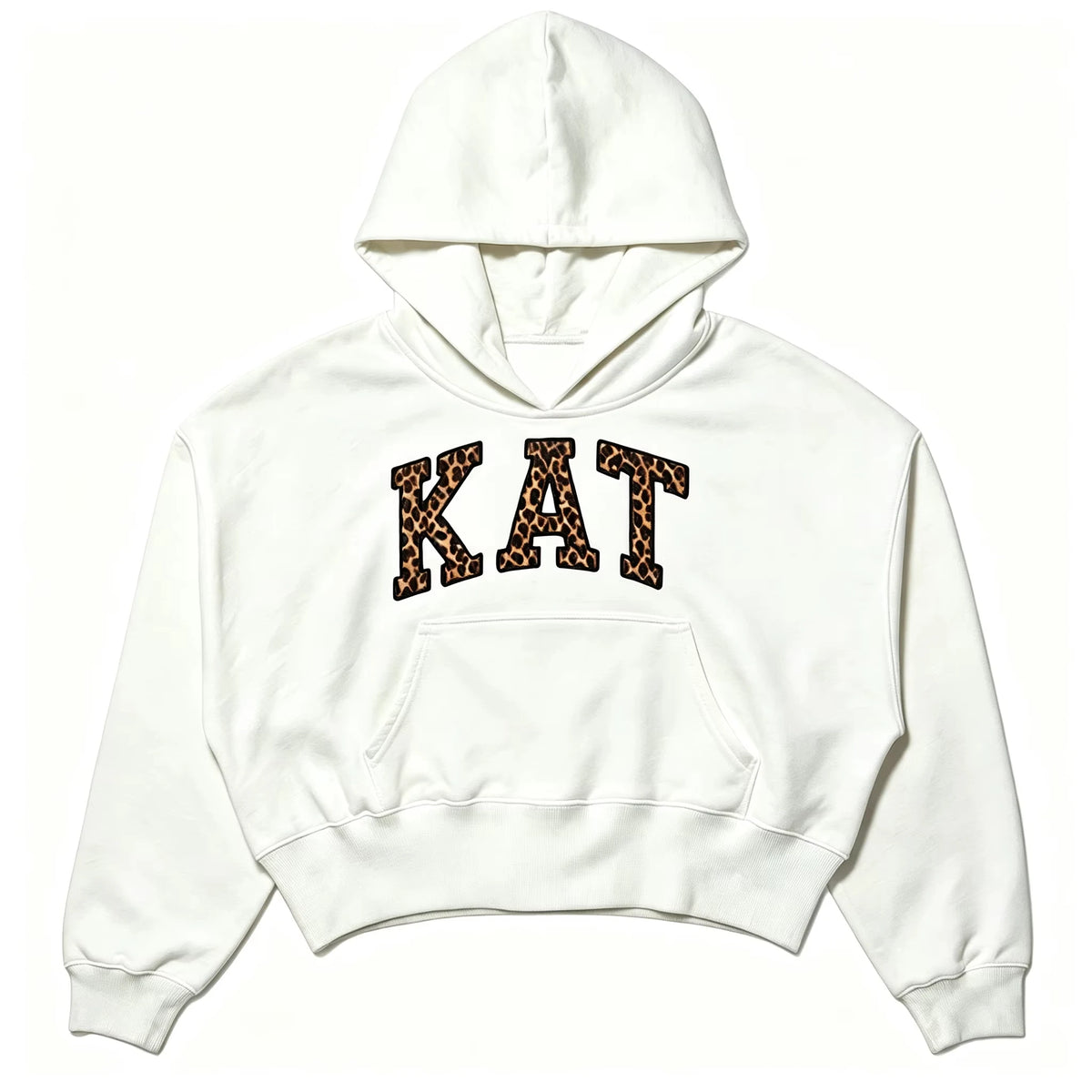 Double-Sided Print Pullover Hoodie
