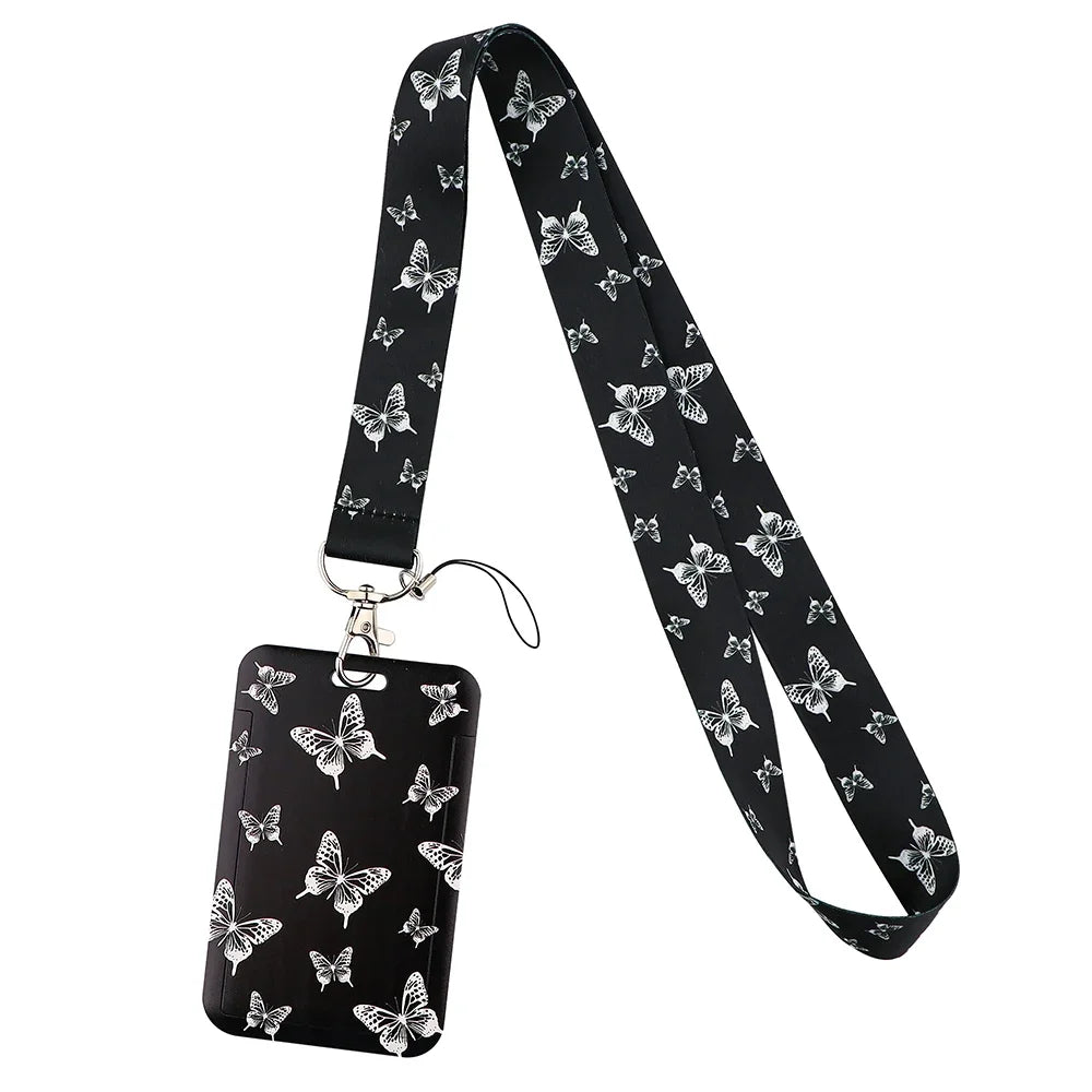 Sakura Cherry Blossoms Flower lanyard
