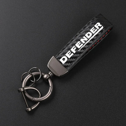 Genuine Leather Keychain Car Key
