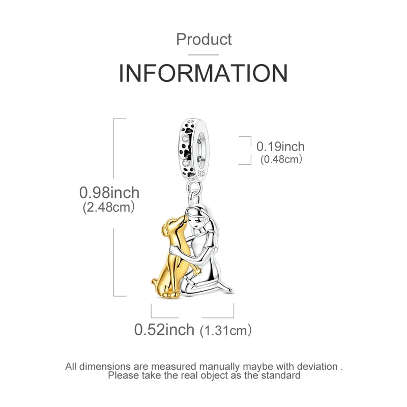 Personalized Silver Charm