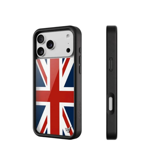Wildflower Union Jack Case for iPhone 17 Pro Max | 17 Pro | 16 Pro Max | 15 Pro Max | 14 Pro Max | 13 Pro Max | 12 Pro Max