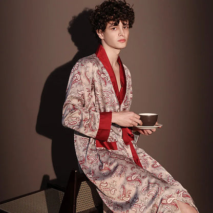 Satin Kimono Sleepwear Robe