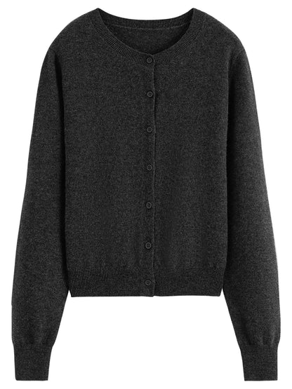 Wool V-Neck Cardigan
