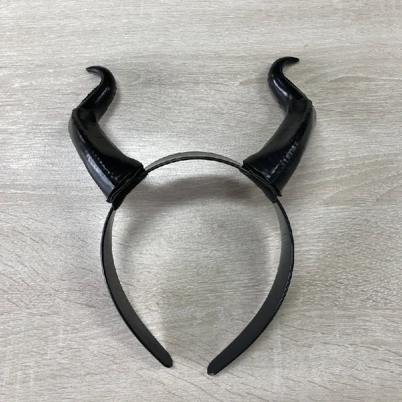 Detachable Devil Horns Headpiece