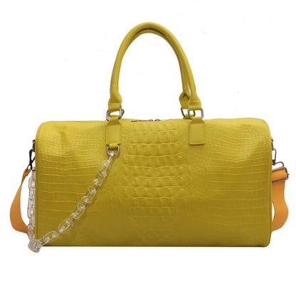 PU Leather Boston Bag