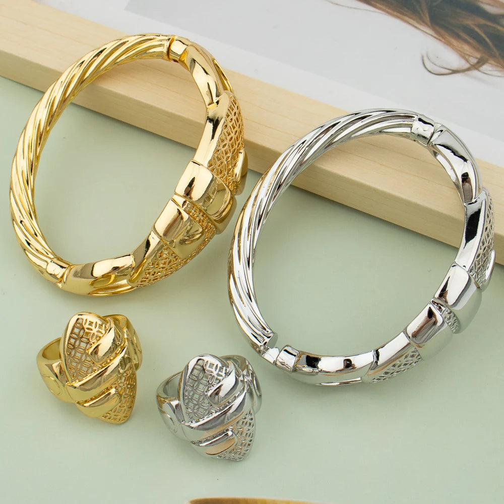 Gold Jewelry Set