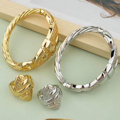 Gold Plated Jewelry Set
