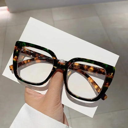 Retro Square Blue Light Glasses