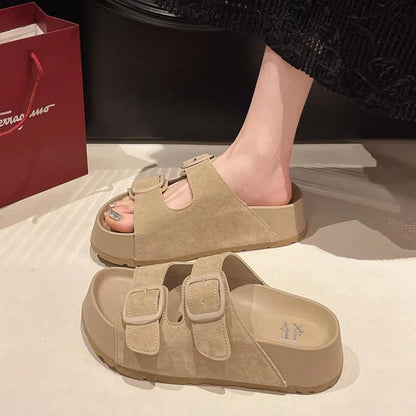 Retro Buckle Platforms