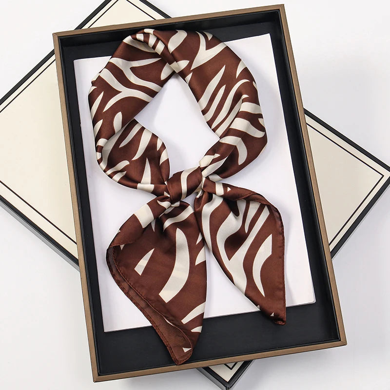 Scarf 70 70Cm Silk Square