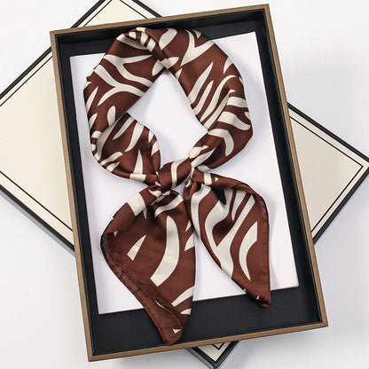 Scarf 70 70Cm Silk Square