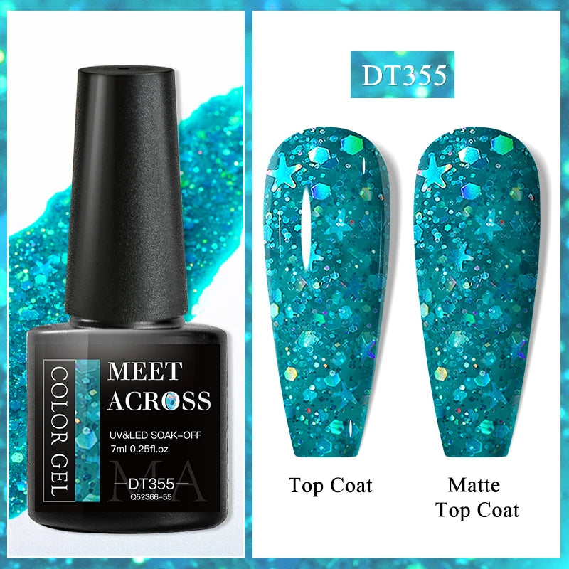 MEET ACROSS Matte Gel Polish