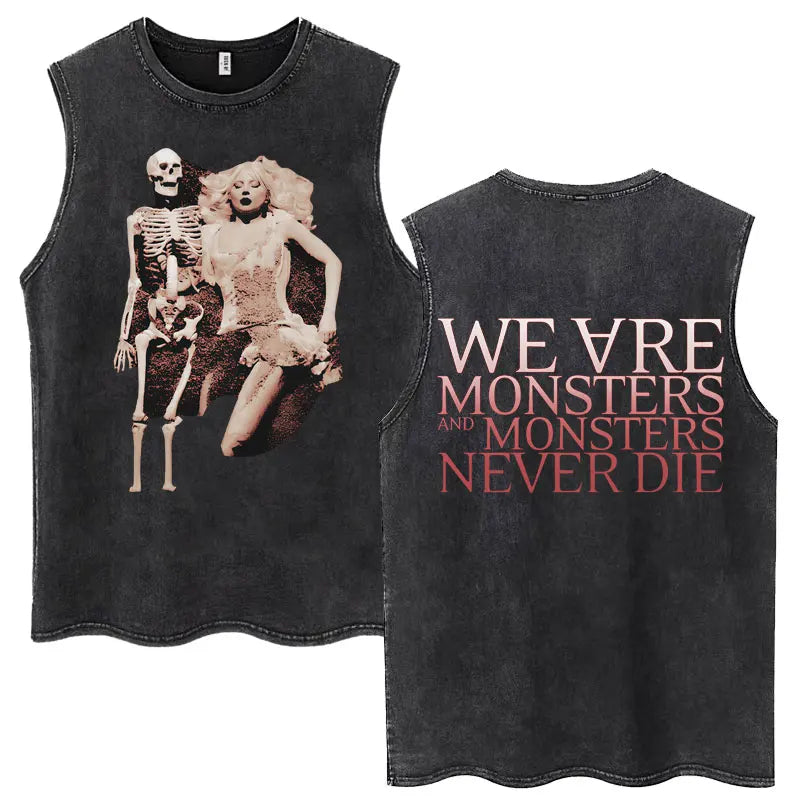 Printed O-Neck Tank