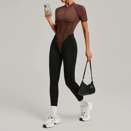 Color Block Jumpsuit