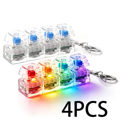 FTCY Keys Mechanical Keyboard Keychain