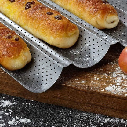 Carbon Steel Baguette Pan Nonstick