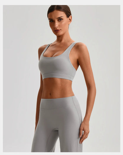 Back Hollow Out Fitness Bra