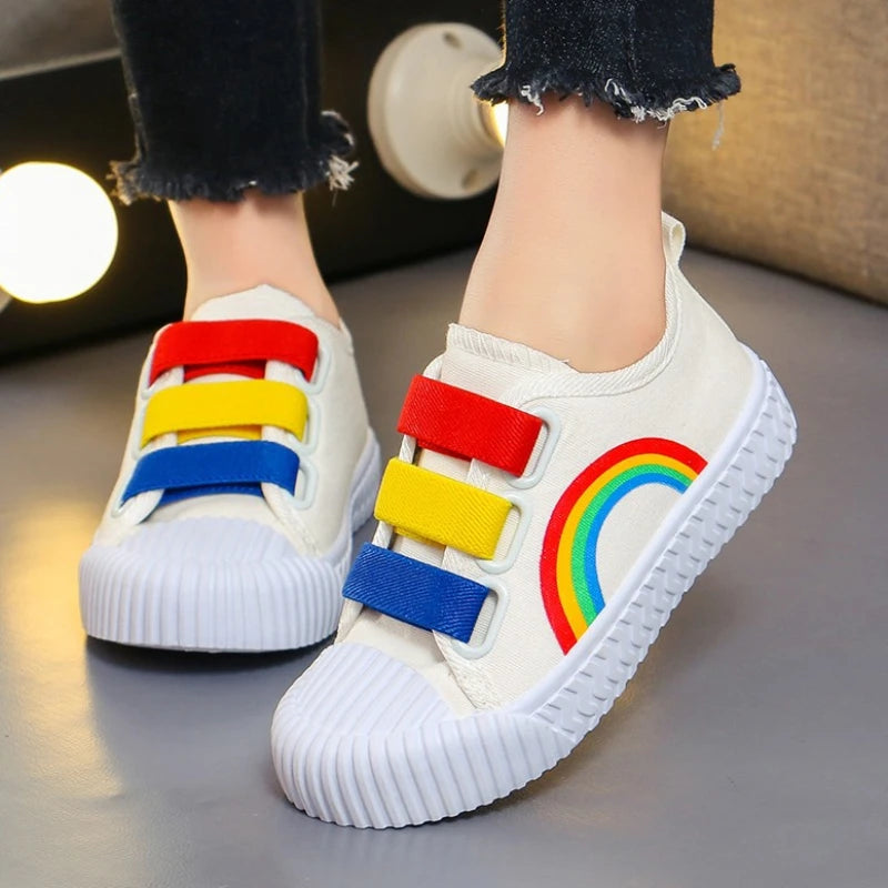 Rainbow Canvas Sneakers