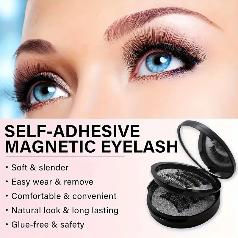 Magnetic Natural Long Eyelashes