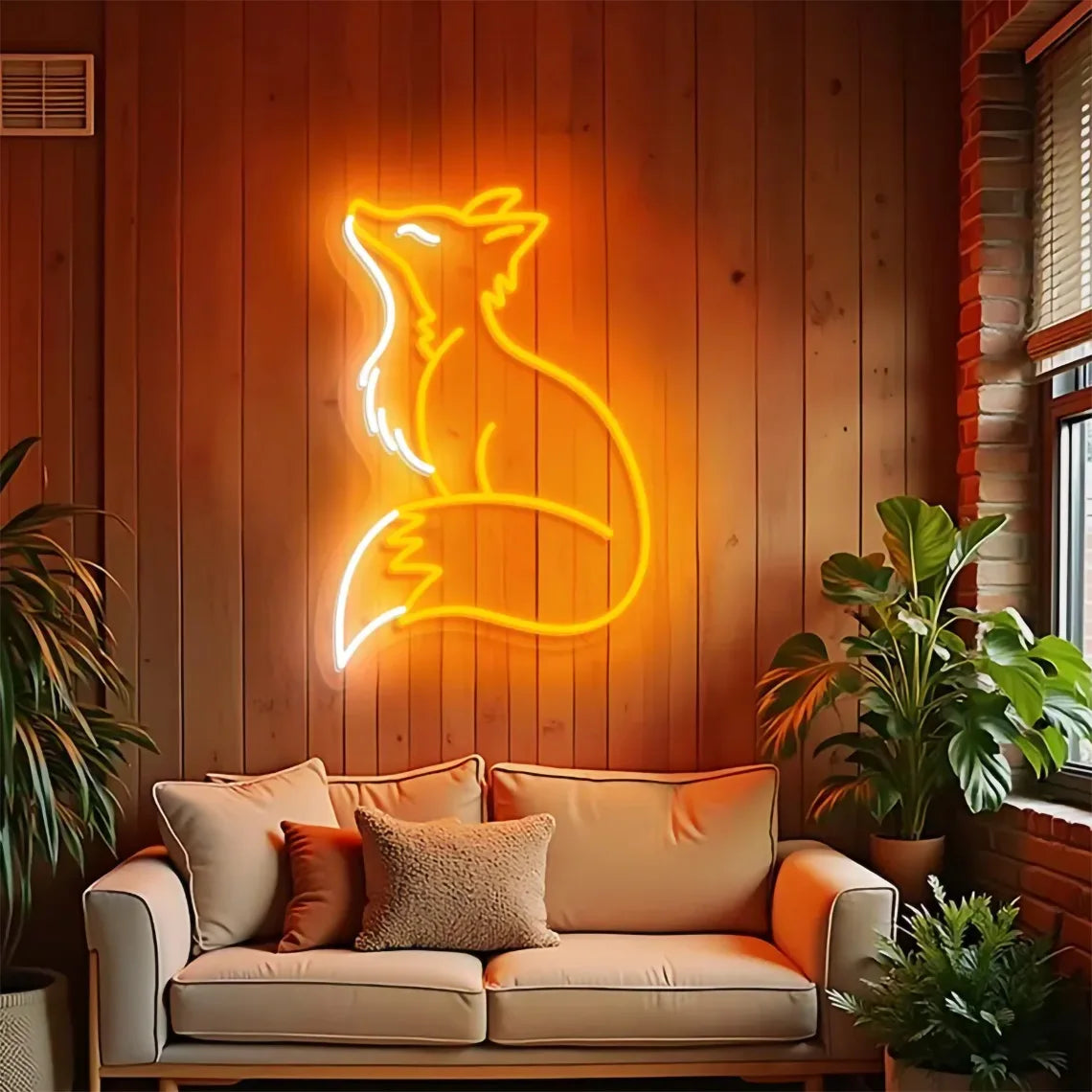 Fox Neon Sign