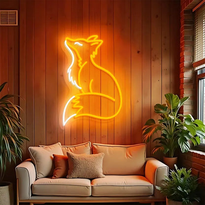 Fox Neon Sign