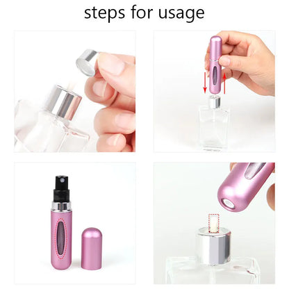 Portable Refillable Perfume Bottle