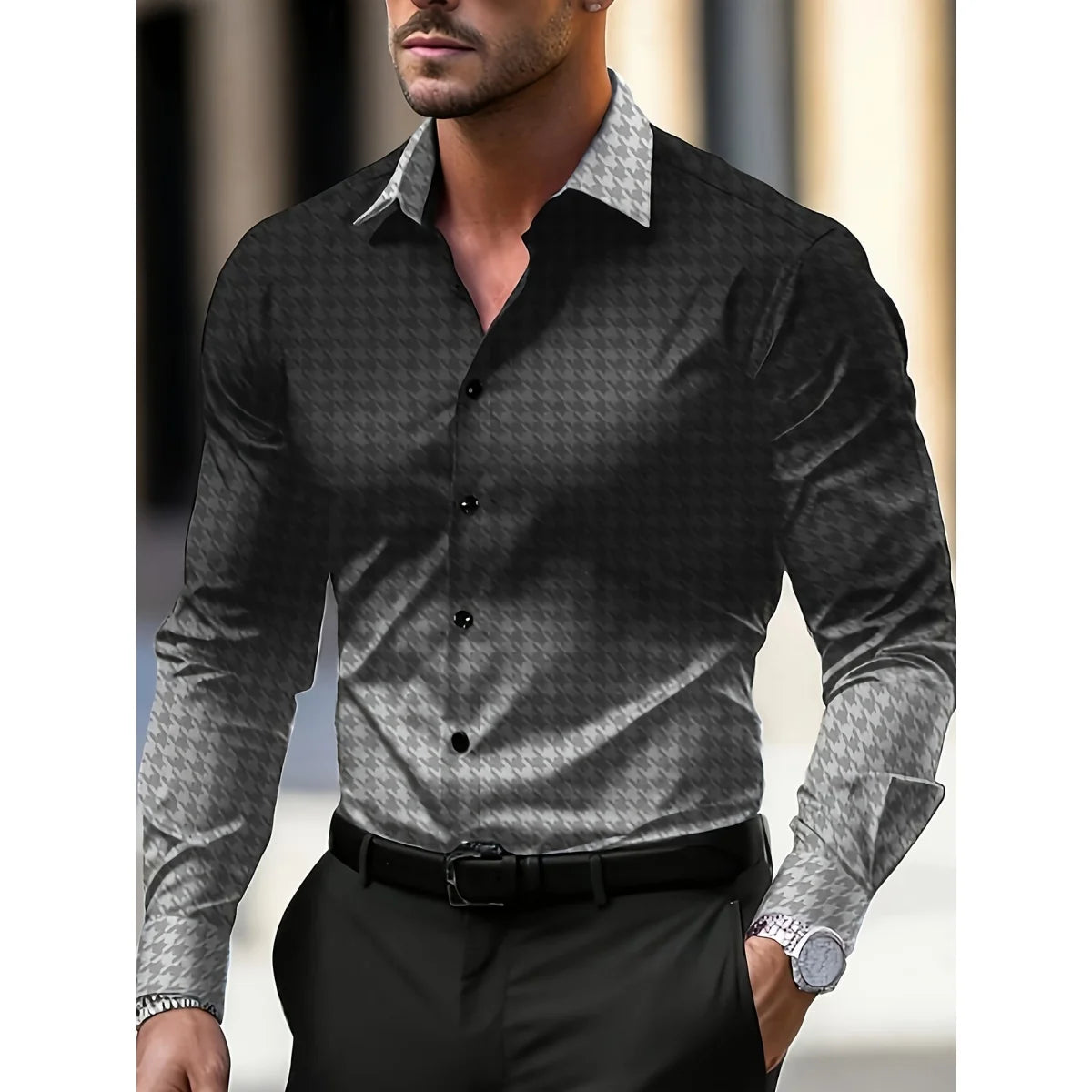 Floral Printed Casual Shirt