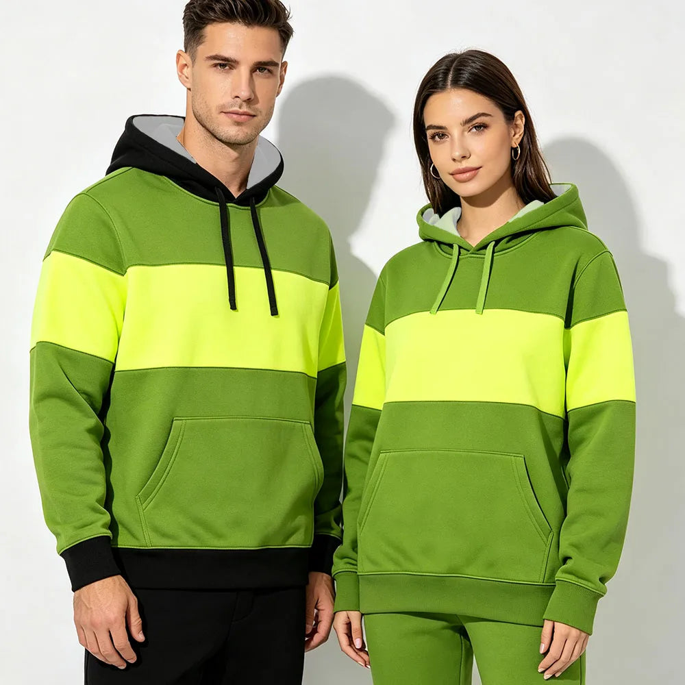 Striped Pullover Hoodie