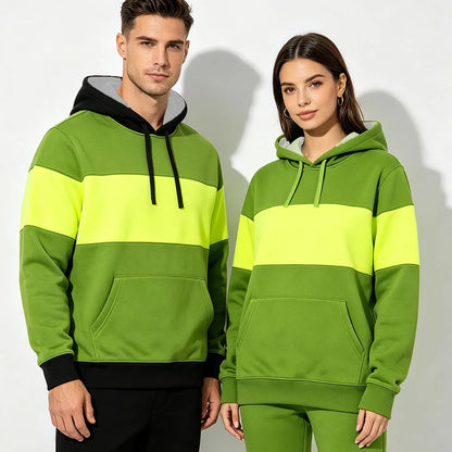 Striped Pullover Hoodie