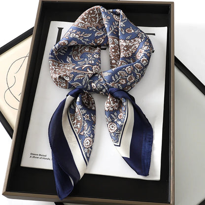 Scarf 70 70Cm Silk Square