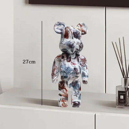 Graffiti Bear Statue