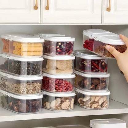 Soft Storage Jar Double Compartment