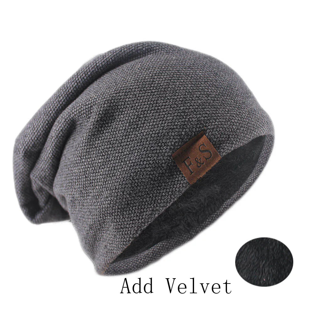 Autumn Knitted Solid Beanie