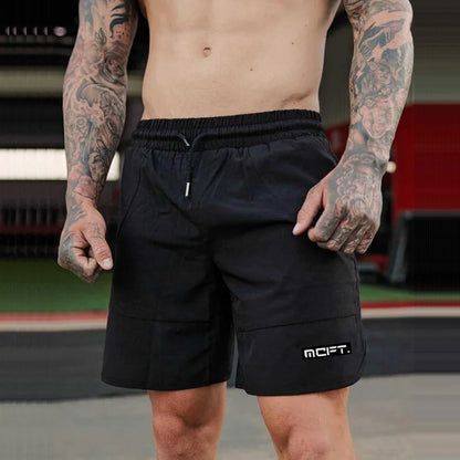 Stretch Loose Running Cropped Shorts