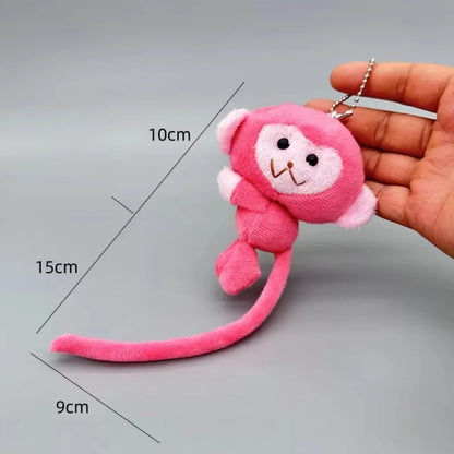 Long-tailed Monkey Key Chain Cartoon