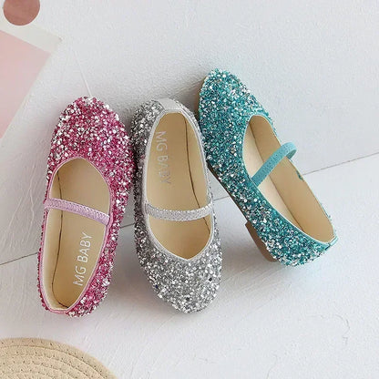 Pointed-Toe Princess Dress Shoes