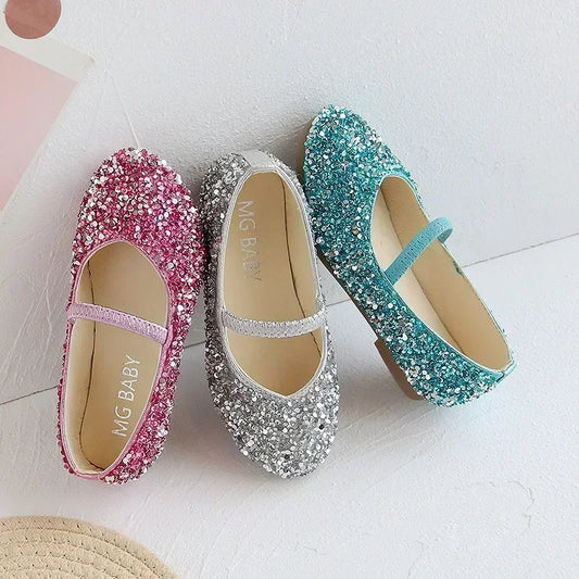Round-Toe Princess Dress Shoes